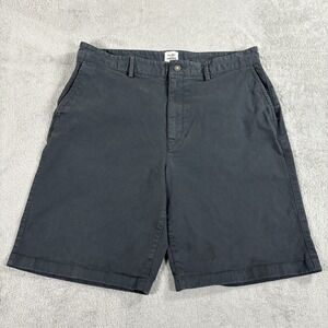 Flint & Tinder Shorts Mens 36 Gray Chino Faded Wash